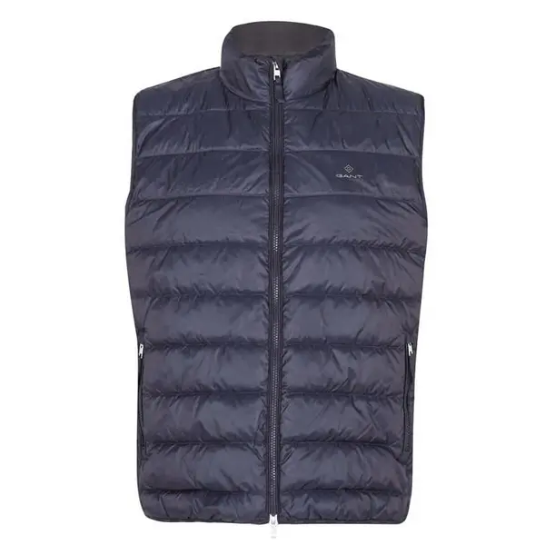 Gant Gant Light Down Gilet - Blue S