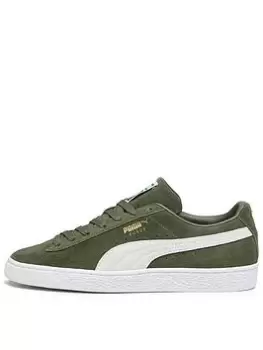 Puma Suede Classic Xxi, Khaki, Size 9, Men