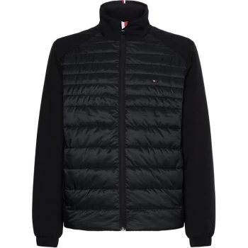 Tommy Hilfiger Mixed Media Jacket - Black BDS