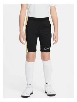 Nike Youth Dry Academy M18 Short - Black/Gold, Size L