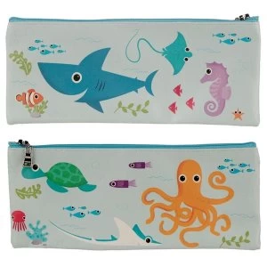 Sealife Design Novelty Pencil Case