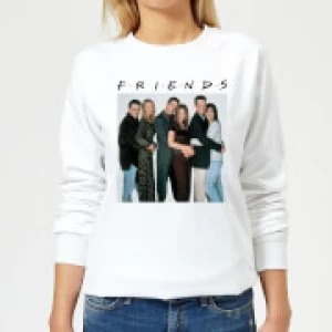 Friends Group Shot Womens Sweatshirt - White - S