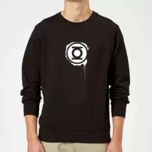 Justice League Graffiti Green Lantern Sweatshirt - Black - L - Black