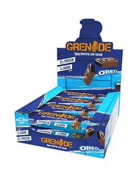 High Protein, Low Sugar Bar - Oreo, 12 x 60 g