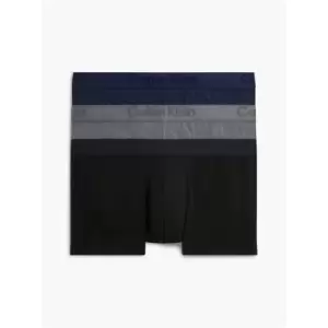 Calvin Klein Low Rise Trunk 3PK - Blue