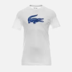 Lacoste Logo-Appliqued Cotton-Blend Jersey T-Shirt - S