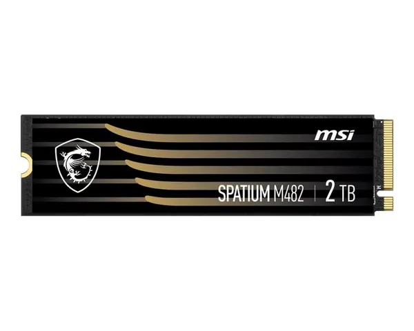 MSI MSI SPATIUM M482 M.2 2 TB PCI Express 4.0 3D NAND NVMe SPATIUM M482 PCIE 4.0 NVME M.2 2TB