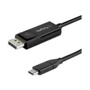 StarTech.com 6.6ft 2m USB C to DisplayPort 1.4 Cable