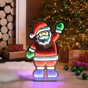 Festive 56cm Santa Infinity Light