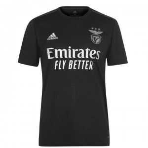 adidas Benfica Away Shirt 2020 2021 - Black