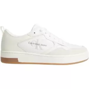 Calvin Klein Jeans Basket Cupsole Low Lth Mono W - White