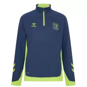 Hummel Hashtag United Zip Top Mens - Blue