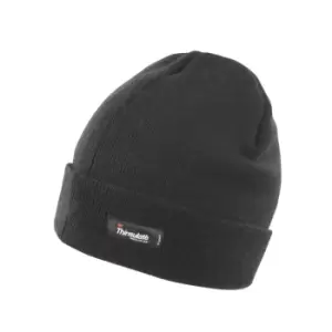 Result Unisex Lightweight Thermal Winter Thinsulate Hat (3M 40g) (One Size) (Black)