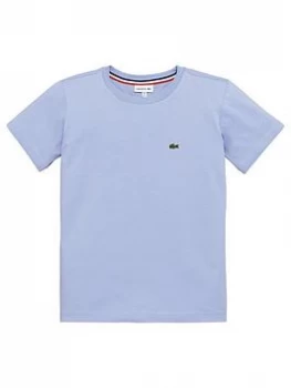 Lacoste Boys Classic Short Sleeve T-Shirt - Blue