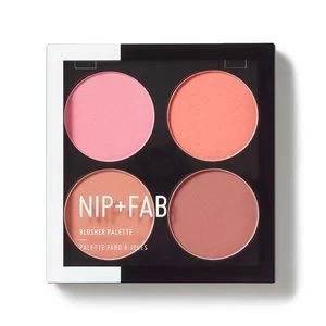 NIP+FAB Make Up Blusher Palette 15.2g Blushed 1 Multi