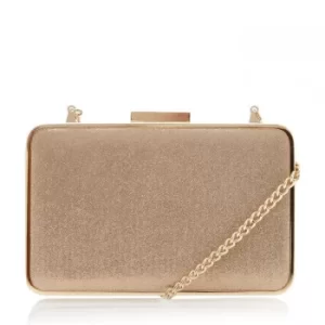 Dune Gold 'Beaut' Slim Clutch Bag