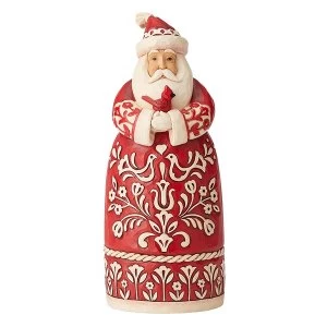 Tis The Season To Sing Nordic Noel Santa Figurine