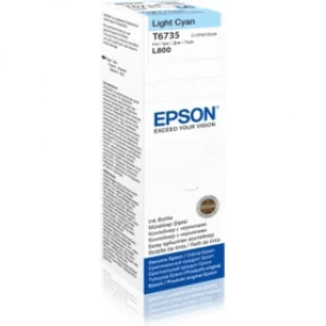 Epson T6735 Light Cyan Ink Bottle