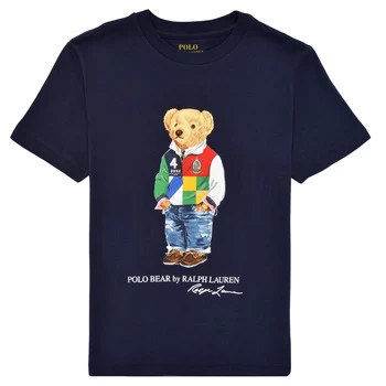 Polo Ralph Lauren WHILINA boys's Childrens T shirt in Blue - Sizes 6 / 7 years,8 / 9 years