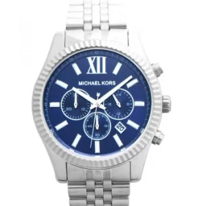 Lexington Chronograph Navy Dial Mens Watch 45mm