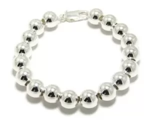 Sterling Silver Ball Bead Bracelet