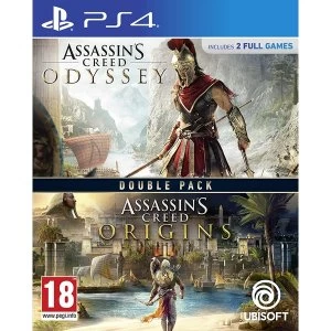 Assassins Creed Origins and Odyssey PS4 Game