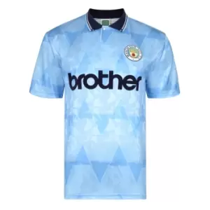 Manchester City 1989 Retro Football Shirt