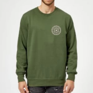 Crystal Maze Fast And Safe Pocket Sweatshirt - Forest Green - S