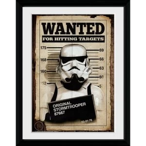 Stormtrooper Mug Shot Collector Print