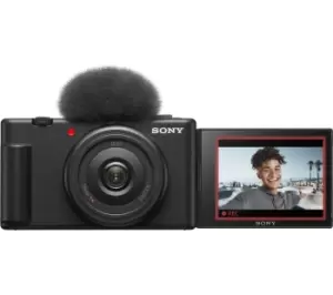 SONY ZV-1F Compact Vlogging Camera - Black