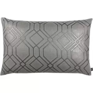 Prestigious Textiles Othello Polyester Filled Cushion Polyester Cotton Graphite