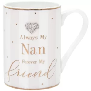 Mad Dots Stripe Nan Mug