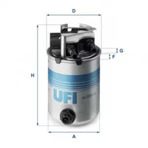 24.095.01 UFI Fuel Filter