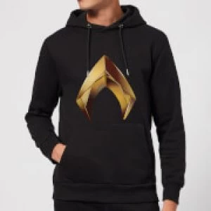 Aquaman Symbol Hoodie - Black - XXL