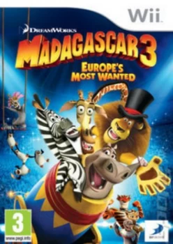 Madagascar 3 Europes Most Wanted Nintendo Wii Game