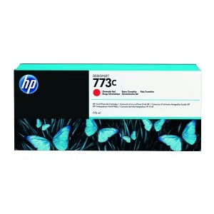 HP 773C Chromatic Red Ink Cartridge