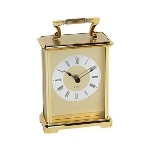 Gold Metal Carriage Clock