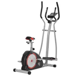 Homcom Exercise Training Bike W/ 6Kg Flywheel & Lcd Digital Monitor For Indoor