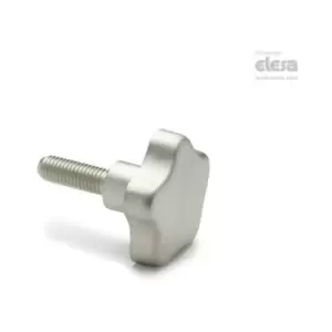 Elesa - Lobe knob-VCM-SST-60-p-M12x50