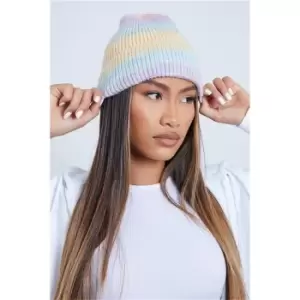 I Saw It First Multi Ombre Beanie Hat - Multi