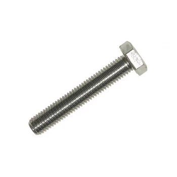 METALMATE High Tensile Set Screw ZP M20 x 130mm (Box 10)