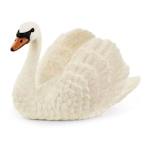 SCHLEICH Farm World Swan Toy Figure