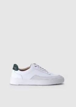 Filling Pieces Mens Mondo Squash Trainers In White