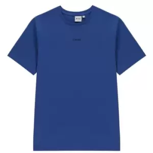 Boss Boys Logo T Shirt - Blue