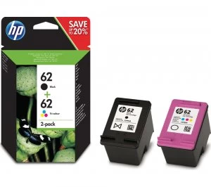 HP 62 Black and Tri Colour Ink Cartridge