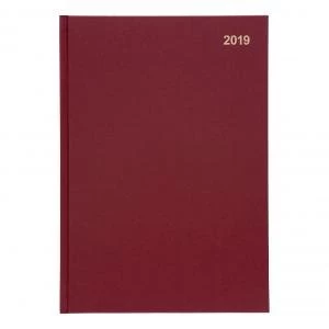 Office 2019 Diary Week to View A4 Red 941115