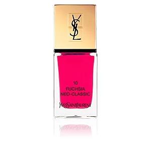 Yves Saint Laurent La Laque Couture Nail Polish Shade 10 Fuchsia Neo-Classic 10ml