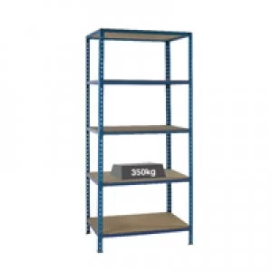 Slingsby Medium Duty Bays Shelf Size 900x400mm Blue 379623