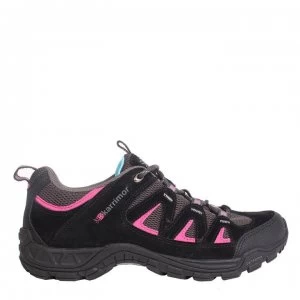 Karrimor Summit Junior Walking Shoes - Black/Pink