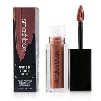 SmashboxAlways On Metallic Matte Lipstick - Rust Fund (Pink Copper With Copper Pearl) 4ml/0.13oz